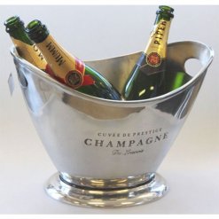 Aluminium Oval Party Champagne Tub