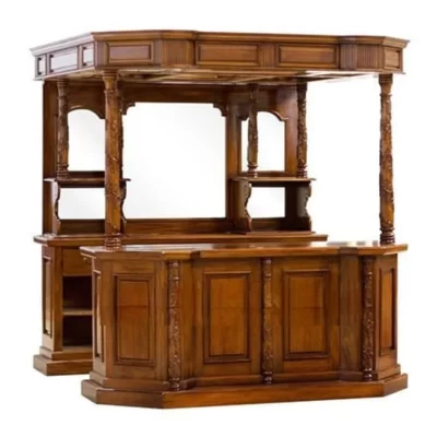 Mahogany Vintage Pub Canopy Bar