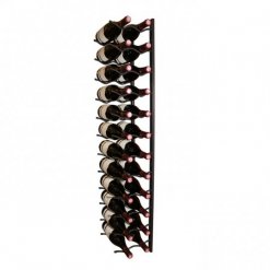 Wine Rack 2 bottle Deep Wall Mounted holds 24 Bottles