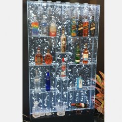 LED Bubble Cocktail Bar Cabinet