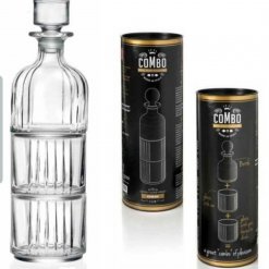 RCR COMBO WHISKY DECANTER
