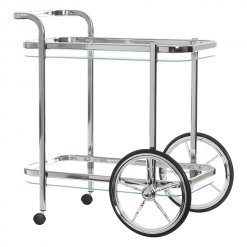Bar Cart Drinks Trolley Chrome