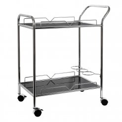 Rectangular Bar Cart Drinks Trolley
