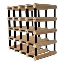 20 Bottle Timber Wine Rack