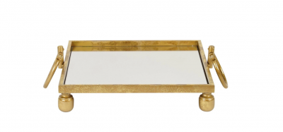 Square Mirror Tray
