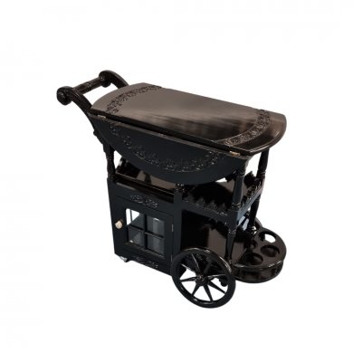 Flip Top Art Deco Bar Cart