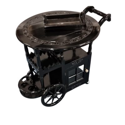 Flip Top Art Deco Bar Cart