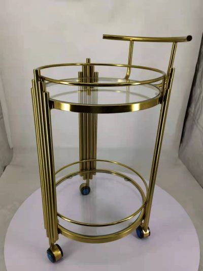 Flamed Bar Cart