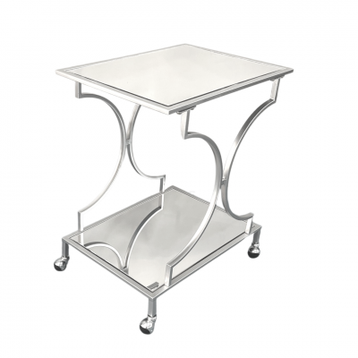 Chevron Bar Cart