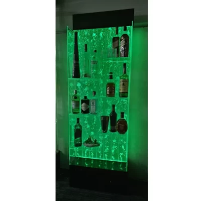 Bar cabinet water feature