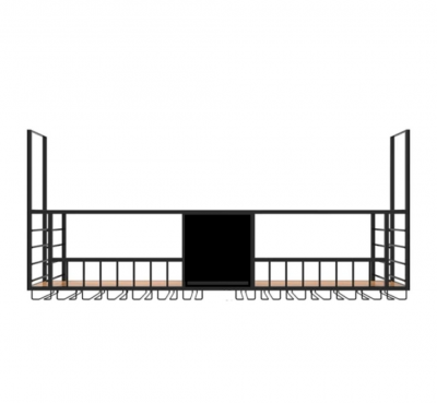 Home Bars Hanging Bottle Holder