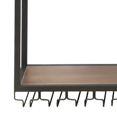 Melbourne Wall Mounted Industrial Bar Shelf