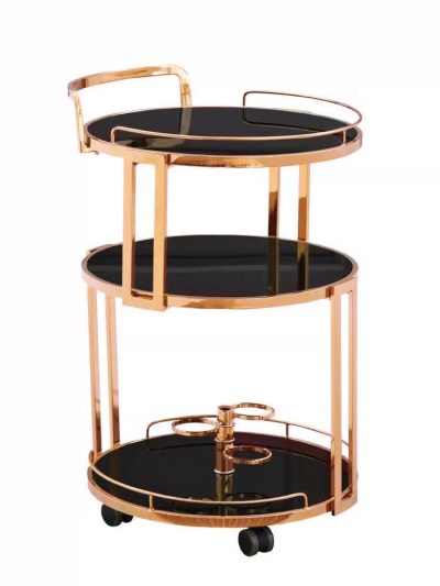 Round Bar Cart