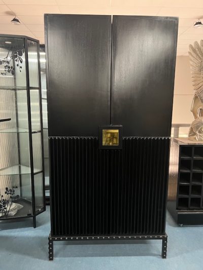 HB Azura Wine Cabinet 1 Home Bars Azura Solid Wood Wine Cabinet