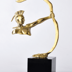 Archer - Gold on Black Crystal