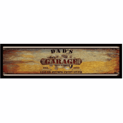 Dads Garage Bar Runner