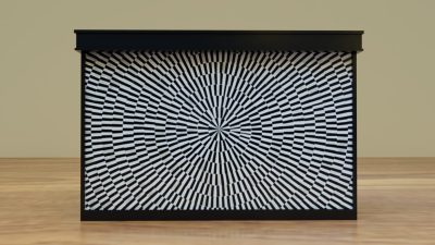 Home Bars Bone Inlay Black Counter