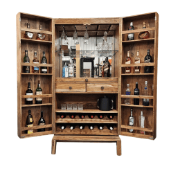 Brass Drinks Cabinet