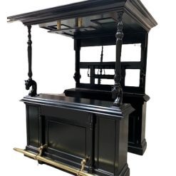 Mustong solid wood canopy bar