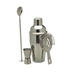 4pc Bapro Stainless Steel Cocktail Set