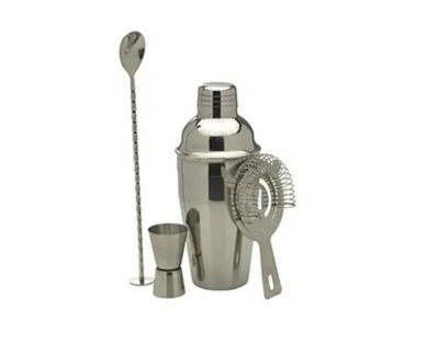 4pc Bapro Stainless Steel Cocktail Set