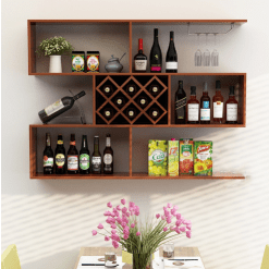 Wall Mounted Wooden Shelf