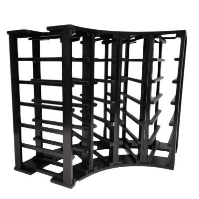 Maximize your space with the 24-Bottle Corner Wine Rack, made from premium New Zealand Pine Wood. Available in Natural Pine and Rich Black finishes, this stylish rack is perfect for storing wine in any corner of your home.