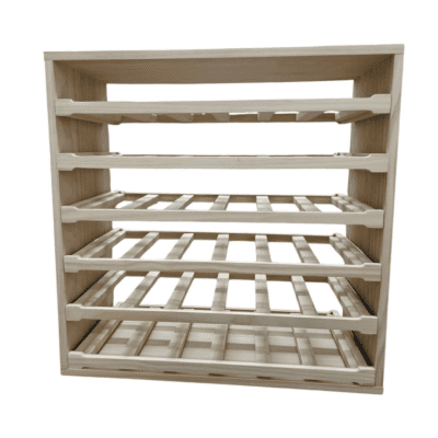 36 Bottle Pine+Wood+Wine+Rack+Shelf