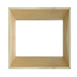 The Hollow Wine Cube in Natural Finish (L60 x H60 x W30 cm) is a stylish and versatile storage solution for wine lovers. Perfect for home bars, dining rooms, or cellars, it offers spacious storage for bottles, glasses, and accessories. Stack or combine with other cubes to create your custom wine setup.