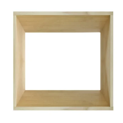 The Hollow Wine Cube in Natural Finish (L60 x H60 x W30 cm) is a stylish and versatile storage solution for wine lovers. Perfect for home bars, dining rooms, or cellars, it offers spacious storage for bottles, glasses, and accessories. Stack or combine with other cubes to create your custom wine setup.