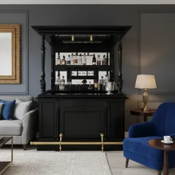 Mustang-Solid-Wood-Canopy-Bar-–-Black