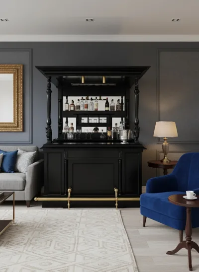 Mustang-Solid-Wood-Canopy-Bar-–-Black