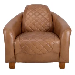 Prestige Vintage Leather Tub Chair